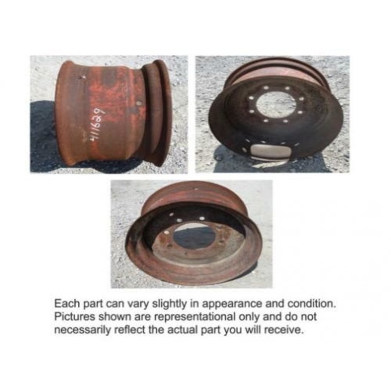 Used 9.75" x 16.5" 3.5" & 7" Offset 8 Bolt fits Case 70XT 435 445 450 465 90XT 445CT 75XT 95XT 85XT 450 183300A3