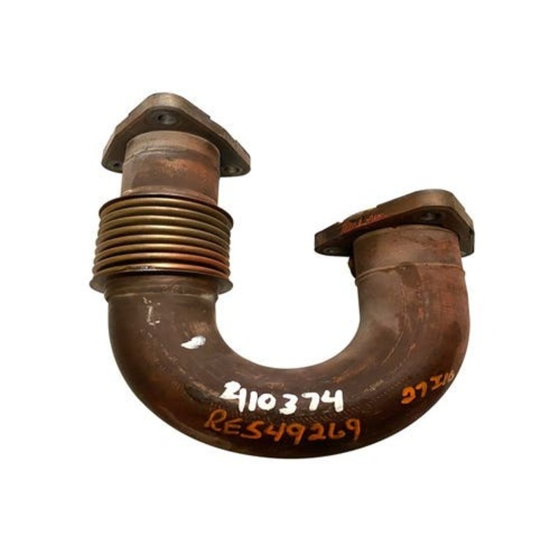 Used EGR Tube Hot Side fits John Deere 9420R 9420RX 9460R 9460RT 9470R 9470RT 9470RX 9510R 9510RT 9520R 9520RT 9520RX 9560R 9560RT RE549269, RE544176