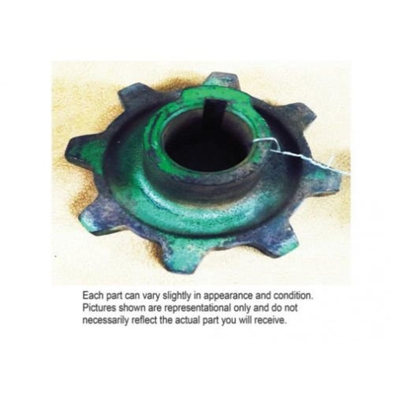 Used Elevator Chain Sprocket fits John Deere 6600 6601 6620 6622 7701 7720 7721 7700 8820 H91334