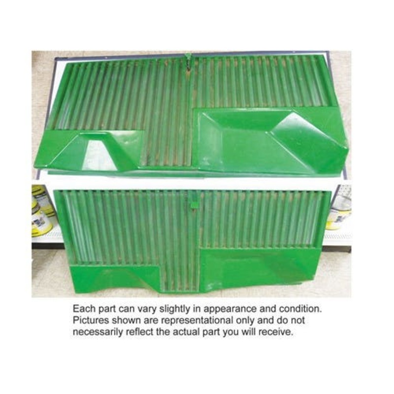 Used Side Screen - Left Hand fits John Deere 4555 4560 4650 4755 4760 4850 4955 4960 RE12880