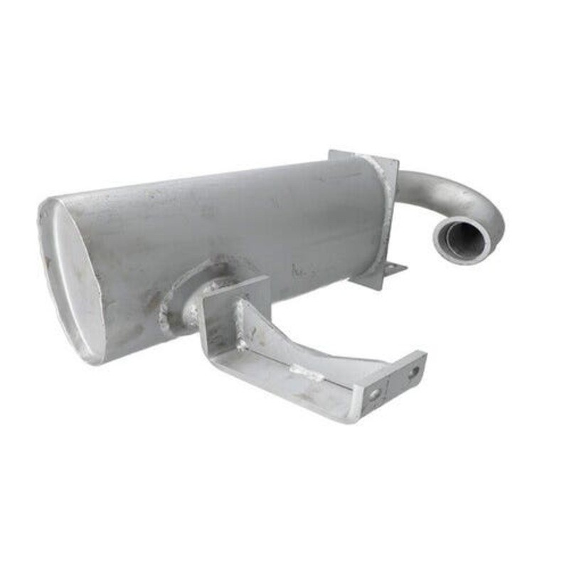 Used Turbo Muffler With Spark Arrester fits Case 570LXT 580L 590 Super L 590 580 Super L 570LXT 580L 590 Super L 590 580 Super L 192483A1 186991A1