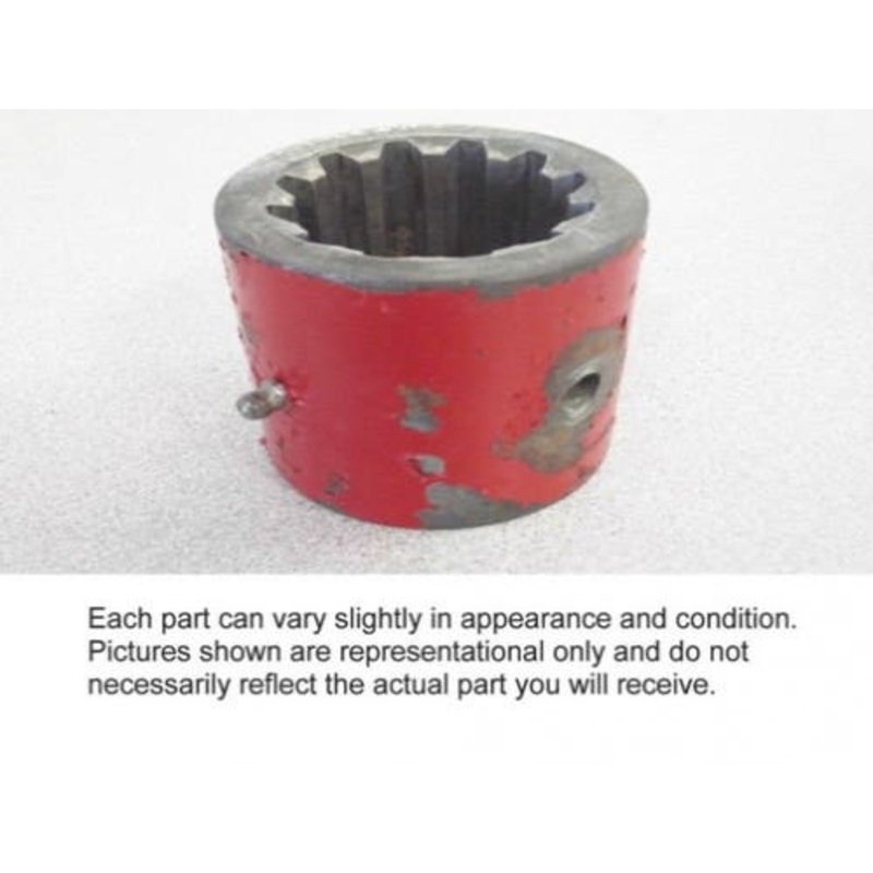 Used Drive Axle Shaft Coupler fits International 915 1460 1480 184341C1 fits Case IH 1640 1644 1660 1666 1670 1680 1688 2144 2166 2188 2155 184341C2