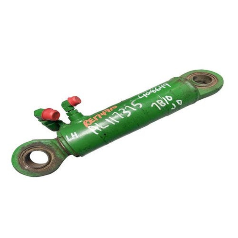 Used Hydraulic Suspension Cylinder Left Hand fits John Deere 7810 RE174910, AL117375