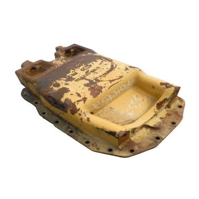 Used Cast Oil Pan - No Pivot Hole fits Ford 250C 260C 340 445 450 455 455C 455D 540 540A 545 545A 545C 545D 3400 3550 4110 4500 87800101, 83952597