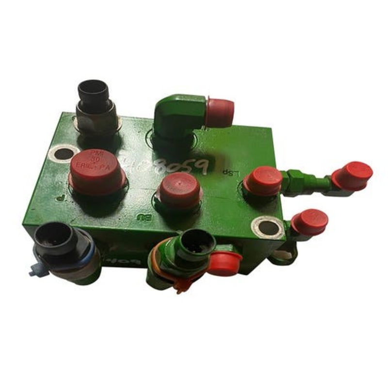Used Primary Resolution Manifold fits John Deere RE337409