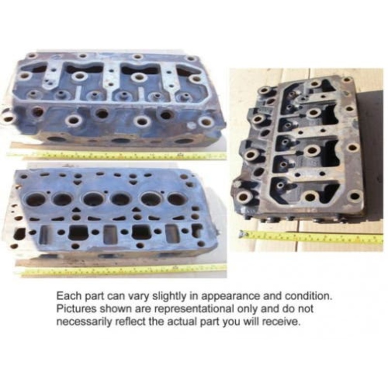 Used Cylinder Head fits Case IH C60 CX60 fits Massey Ferguson 231S 241 263 451 3315 4222548M91 fits Perkins 345401A1 3712E02A-1