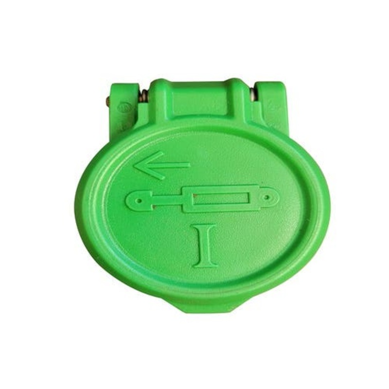 Used Green Dust Cap - 1E fits John Deere RE268228