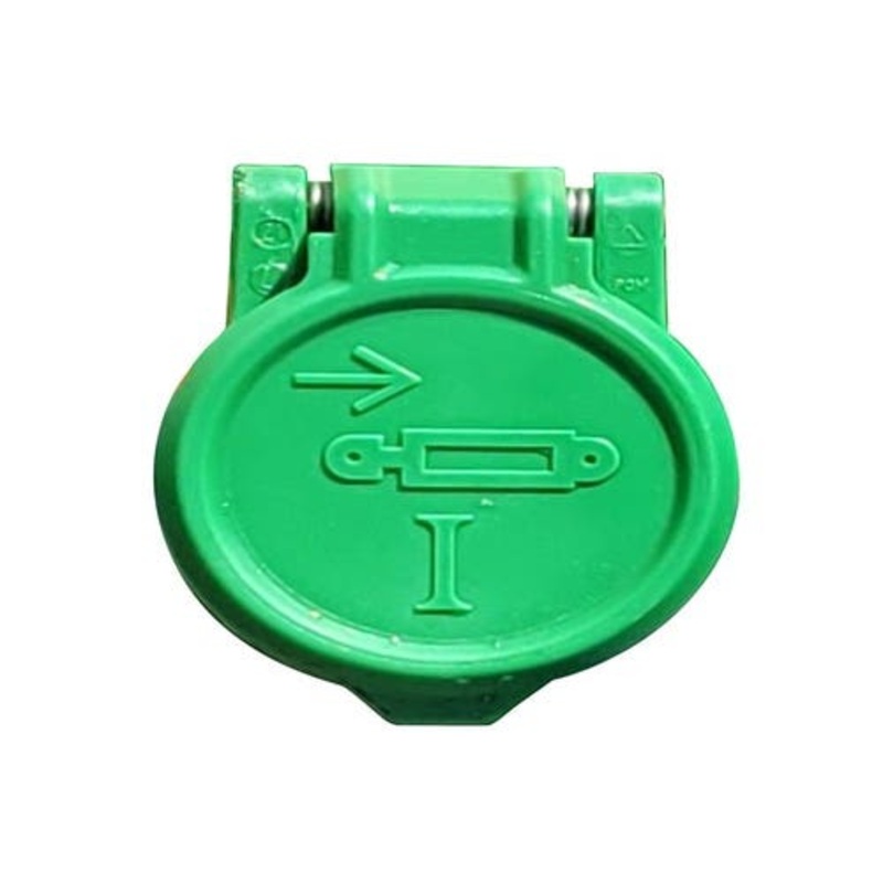 Used Green Dust Cap - 1R fits John Deere RE268229