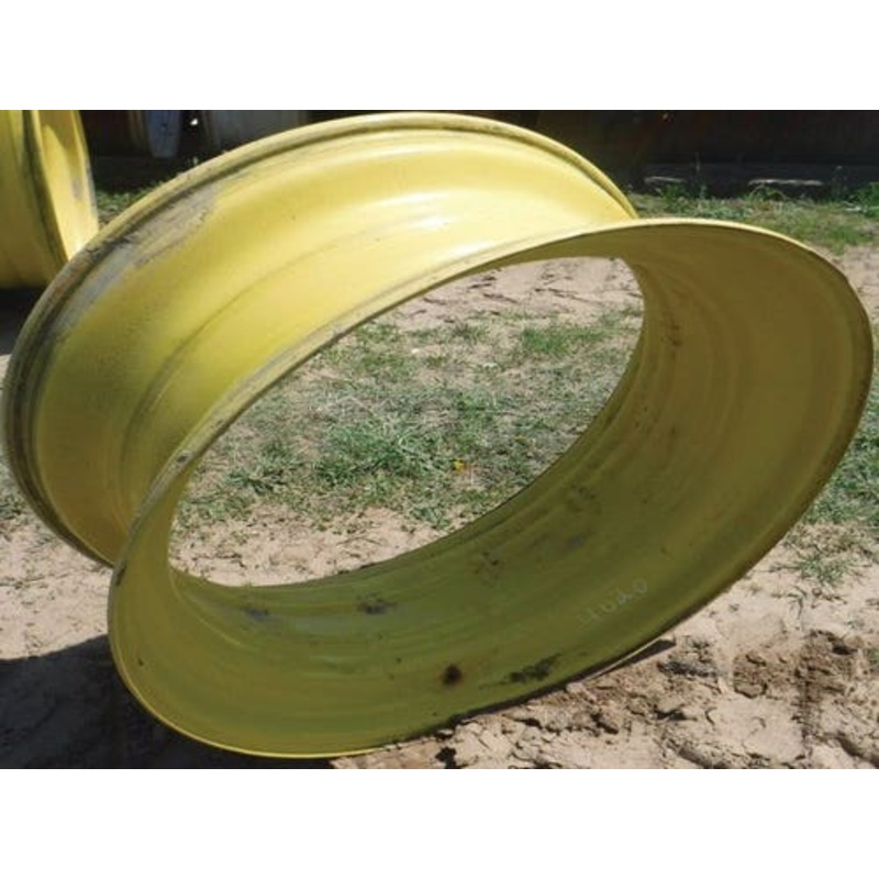 Used 16" x 38" "Step-Up" Double Bevel Rear Rim 34" Center