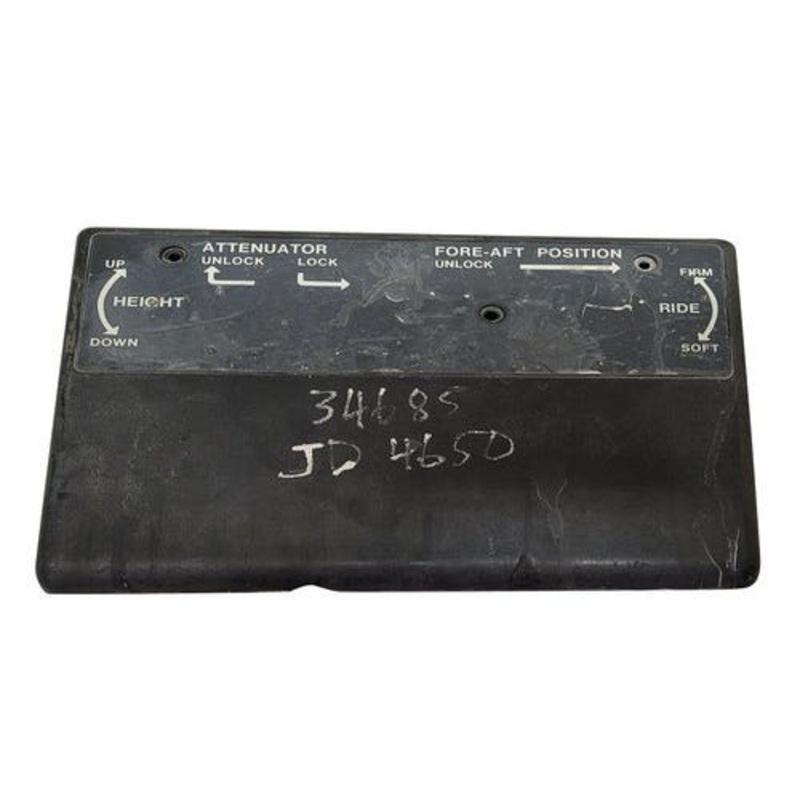 Used Seat Suspension Cover fits John Deere R65396
