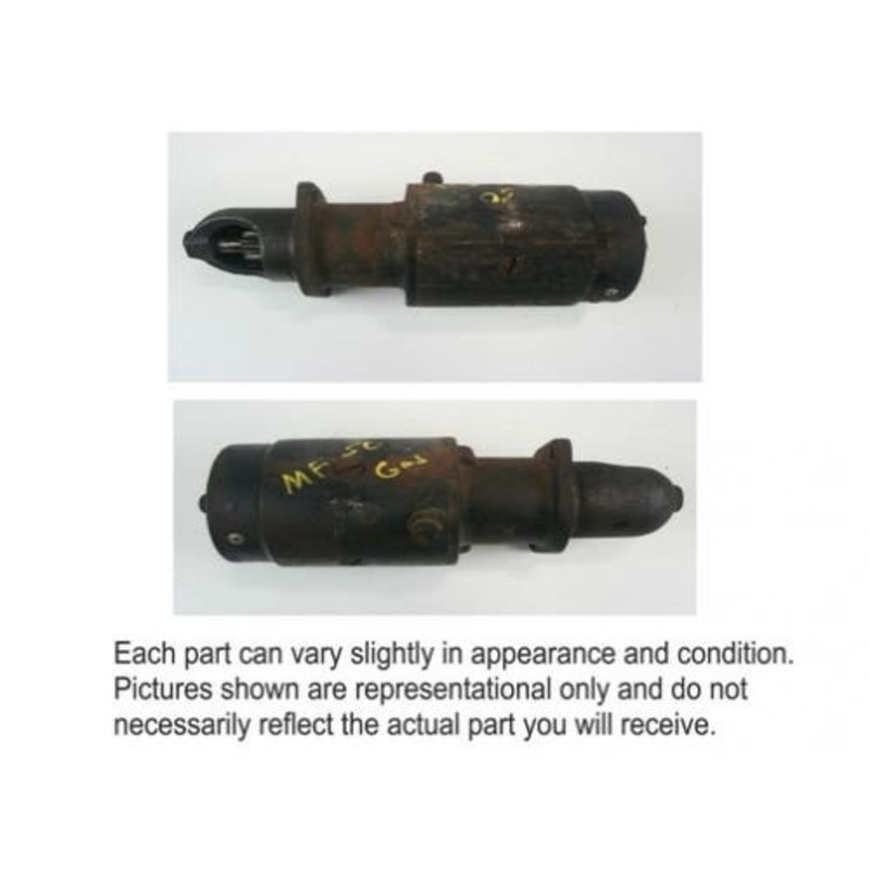 Used Starter fits Massey Ferguson 50 65 202 204 TO35 35 50 65 202 204 140026 182454M92 1900347M91 4145 1107654 182454M91,