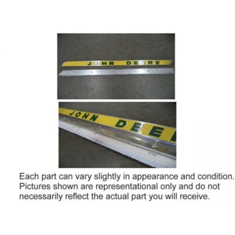 Used Side Moulding Set fits John Deere 1010 1010 2010 2510 2520 3010 3020 4000 4010 4020 4320 4520 4620 5010 5020 7020 AR28048 AR28049