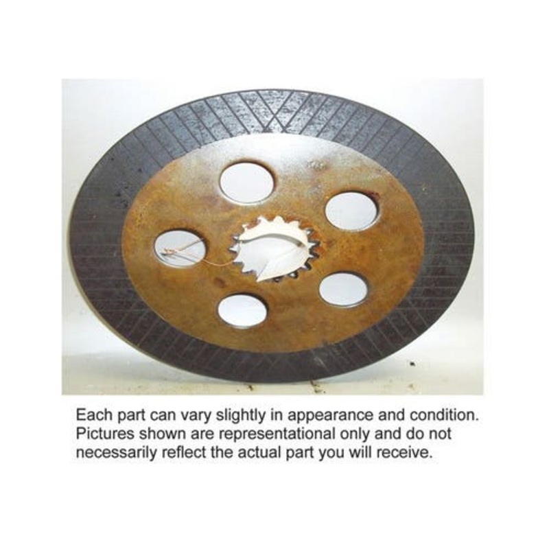 Used Brake Disc fits John Deere 1640 2040 2130 2155 2355 2550 2750 2755 2840 2940 2950 3040 3140 3150 2140 2555 2650 2850 2955 3155 3030 3130 AL38235