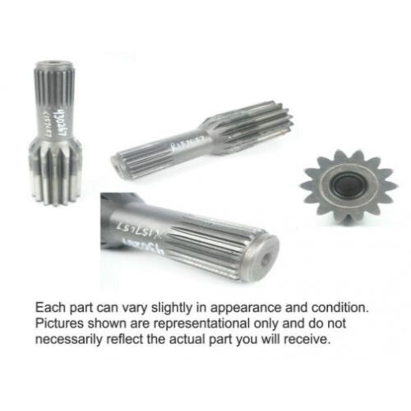 Used Bull Pinion and brake Shaft fits John Deere 9300 9100 9200 9300 8110 8120 8210 9120 9220 R157057