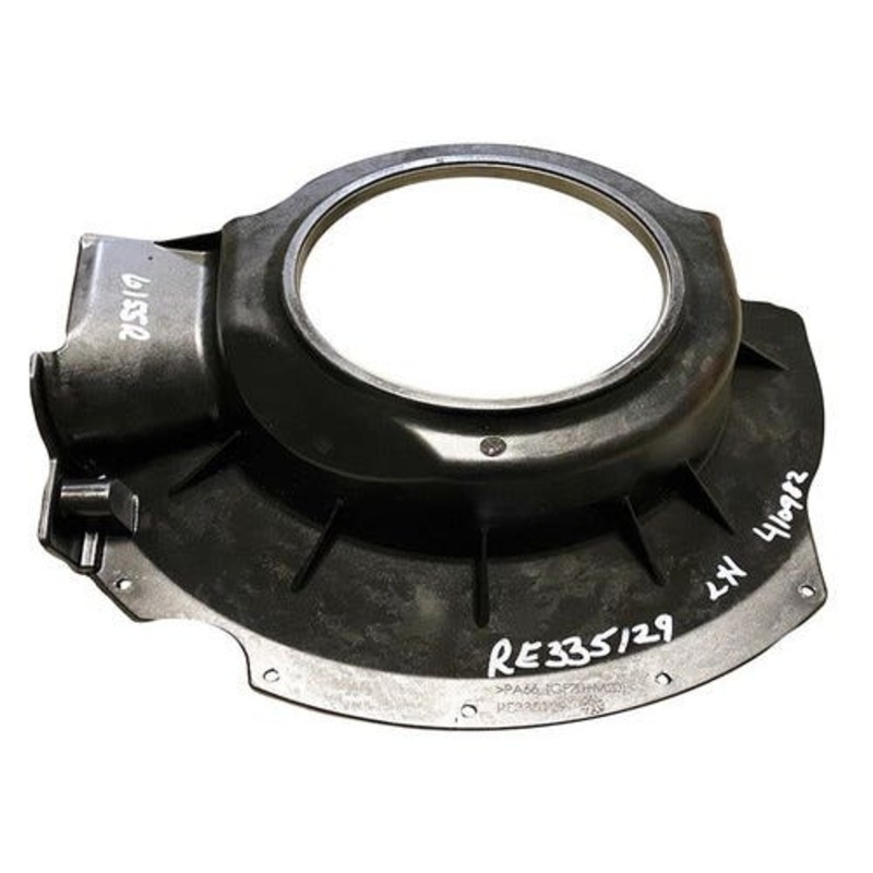 Used Rear Differential Deflector LH Plastic fits John Deere 6155R RE335129