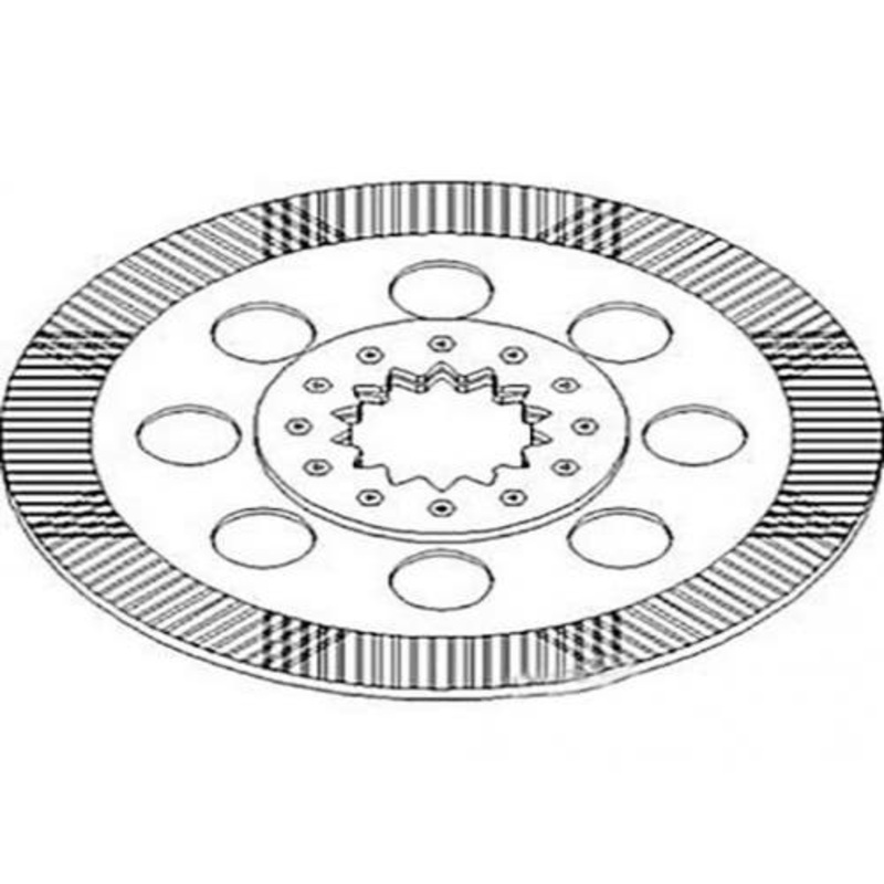 Brake Disc fits Massey Ferguson 3050 3060 3065 3075 3120 3125 3140 3645 3655 3660 6180 6270 8120 6280 6290 3617653M91 fits Allis Chalmers 3617653M91