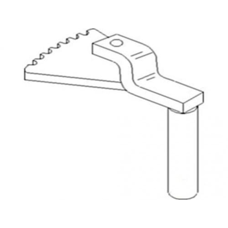 Brake Pedal Shaft - Right Hand fits International A B BN Super A Super AV 100 130 140 140 51507D
