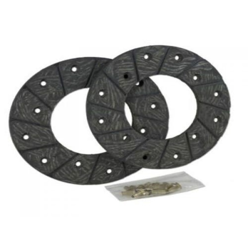 Disc Brake Linings with Rivets fits John Deere M AM695T fits Case S V 3010AA 4298AA A3010AA O5881AB fits Minneapolis Moline 10P154 10R733