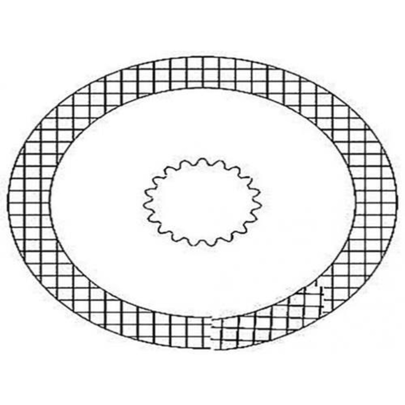 PTO Clutch Disc fits John Deere 2040 2240 2155 2355 2555 2755 2855 2940 2950 2955 3055 3155 3255 AL28723 AL55075