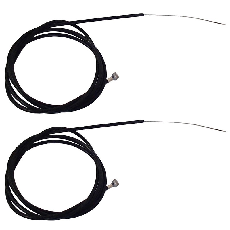 Two 60-065-100 100" Universal Brake Cables For Go Kart Mini Bike ATV