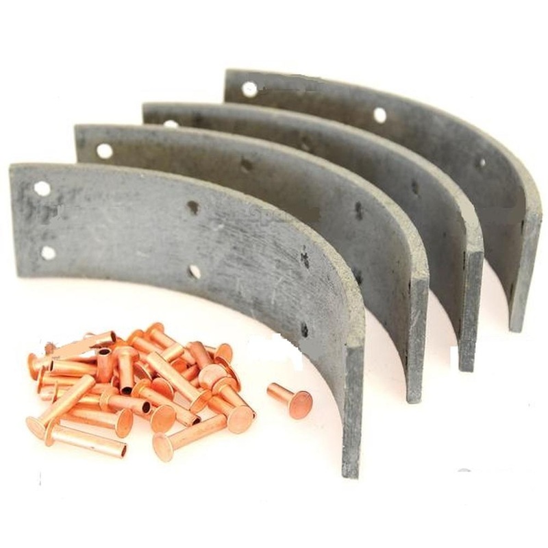 S.57943 Lining Kit, 4 - 1 3/4" Linings W/Rivits Fits David Brown