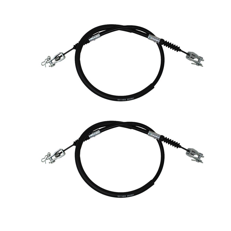 10111258 2PC Brake Cable Set Fits Club Car 1981-1999 DS Gas & Electric Golf Cart