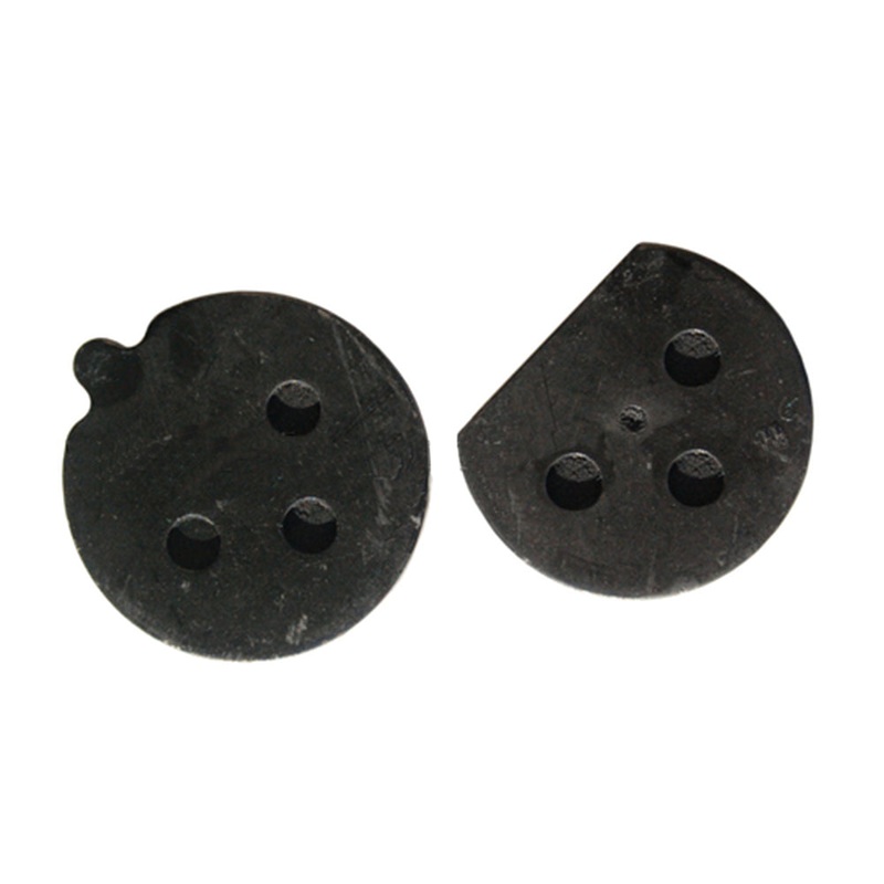 15/920103 Hand Brake Pad Pair (Round) Fits JCB Backhoe 3CX 4CX 478/00849