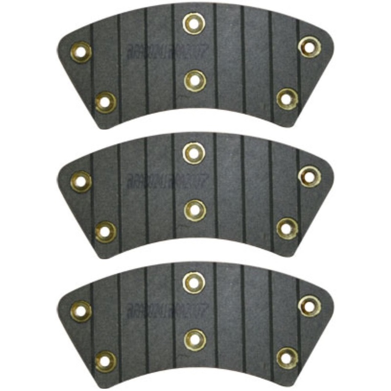 R111122 New 3 Pack of Brake Pads Fits JD Tractor 2510 2520 3010 4000 4020 4040 +