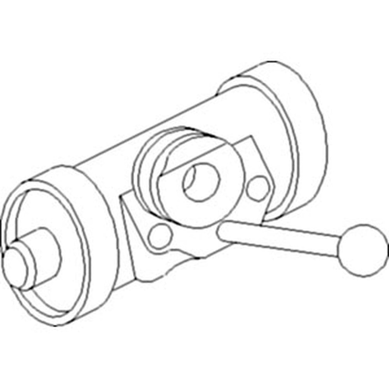 S.64074 Brake Slave Cylinder, RH, 6711-2604 - Fits Zetor