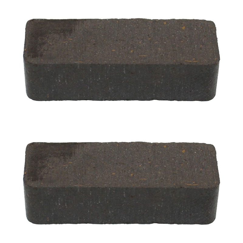 Two Brake Pad Puck MIA10323 Fits John Deere Fits JD 170 175 180 185 STX30 STX38