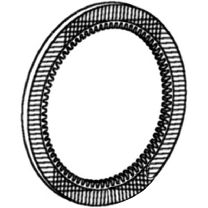 1981269C1 New Brake Friction Plate Fits Case-IH Tractor Models 1270 1370 +