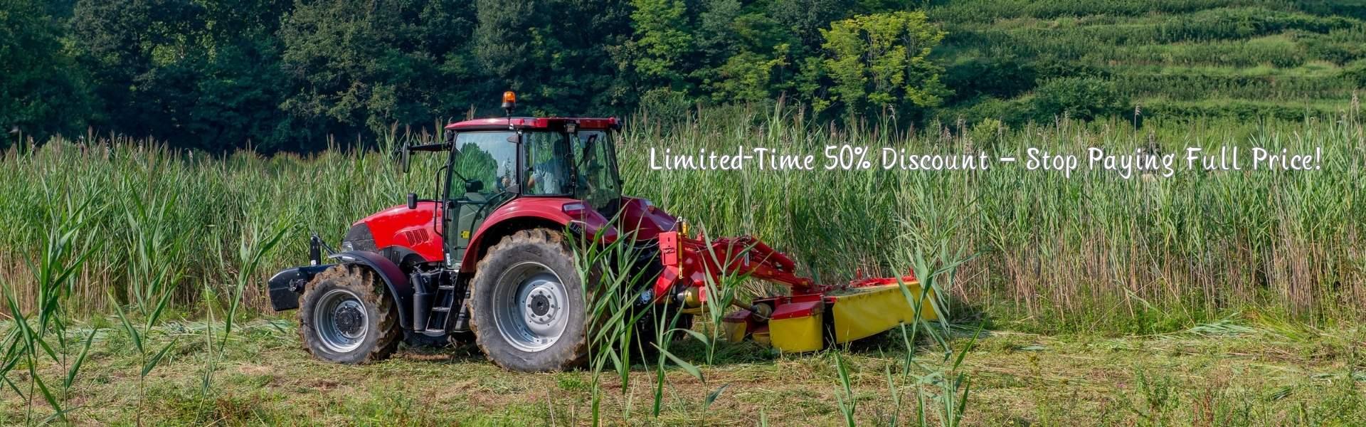 Tractor Brakes – Brake Pads, Rotors and Brake Fluid for Front and Rear Systems